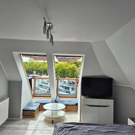 Апартаменти Kapitanska 14 Przy Porcie Z Widokiem Na Morze Колобжег